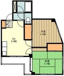 グリーンヒルズの物件間取画像